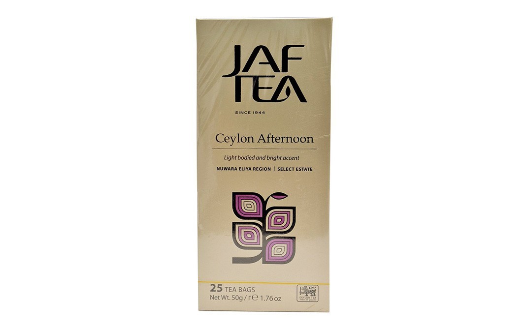 JAF Tea Ceylon Afternoon Tea   Box  25 pcs